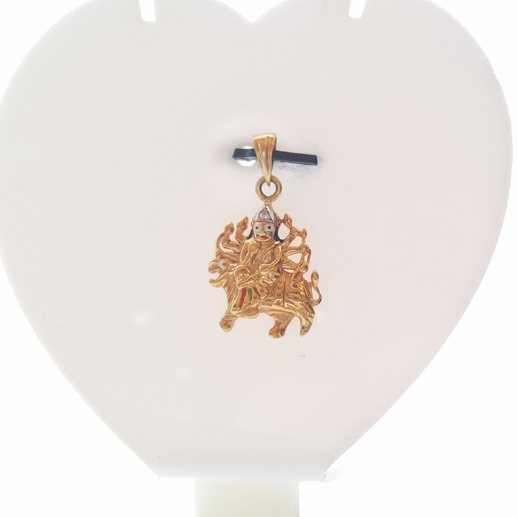 22 CRT 916 Hallmark Durgama Pendants