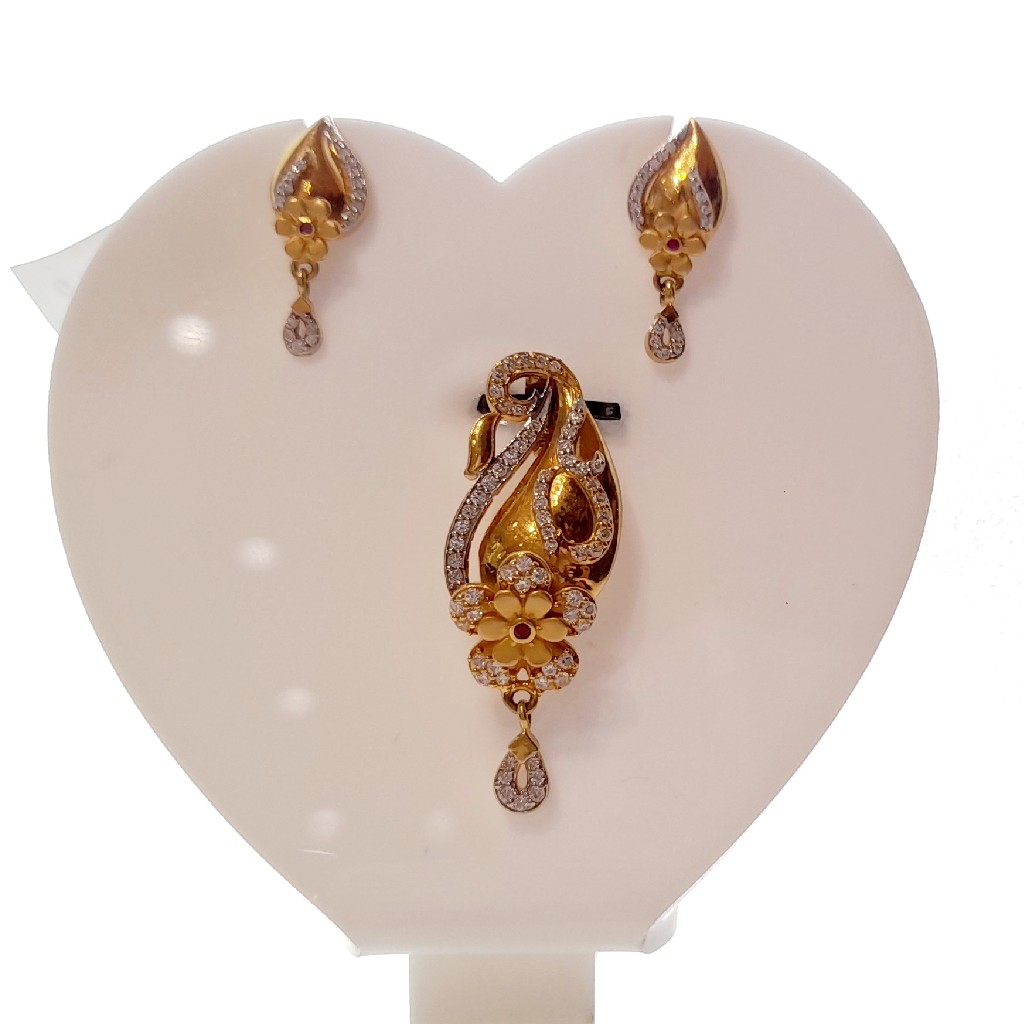 22 Crt Hallmark Fancy Pendelset