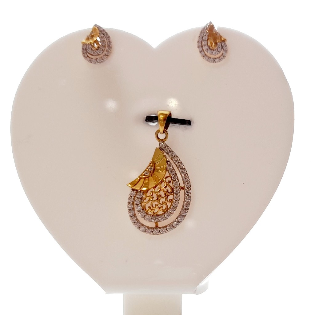 22 Crt Hallmark Fancy Pendelset