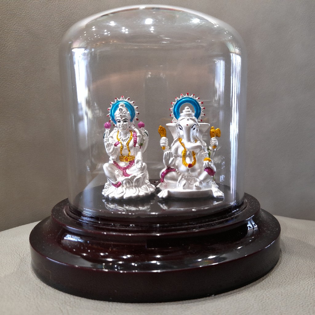 Silver 999 Laxmi-Ganpati
