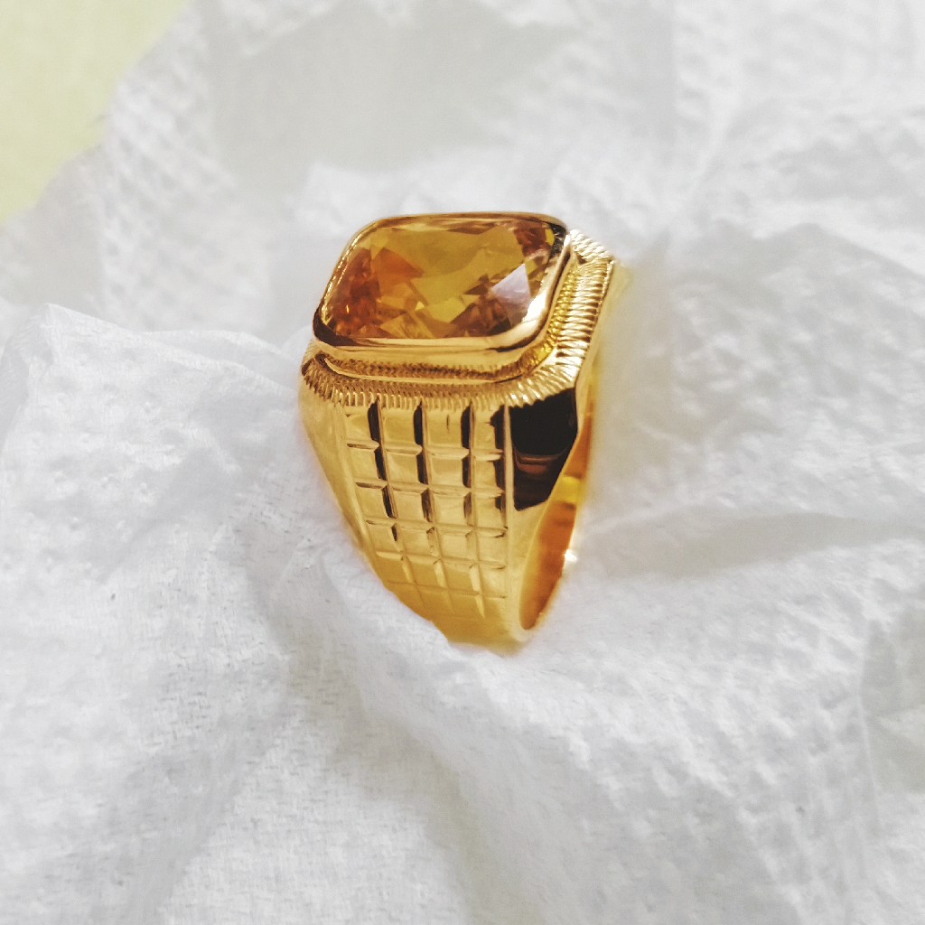 Gold men ring