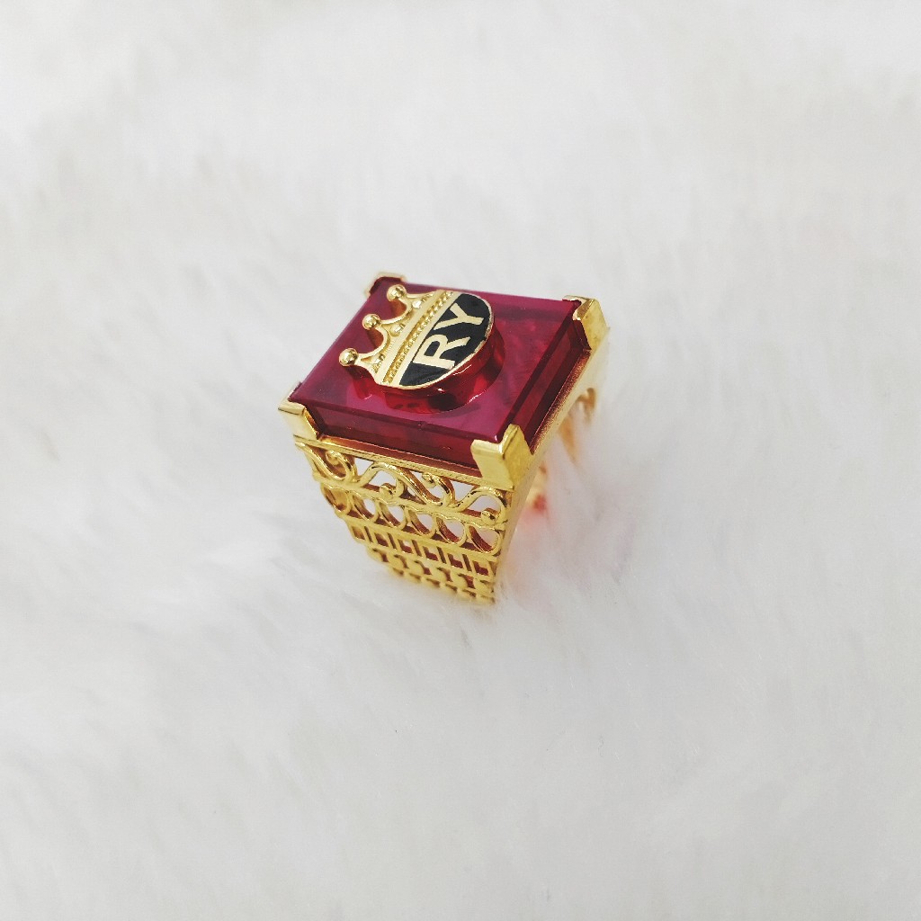 Gold cz ring