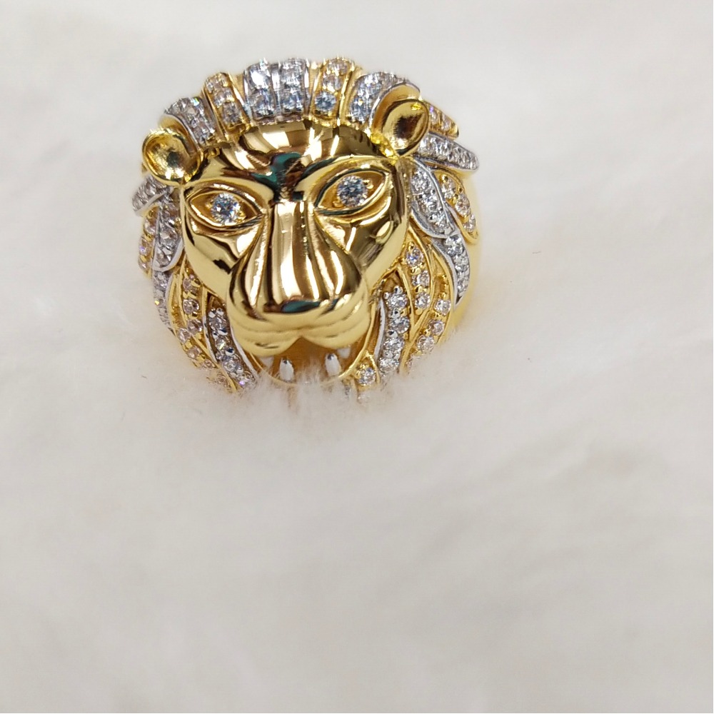 916 gold Trendy Men's Ring SO-R006