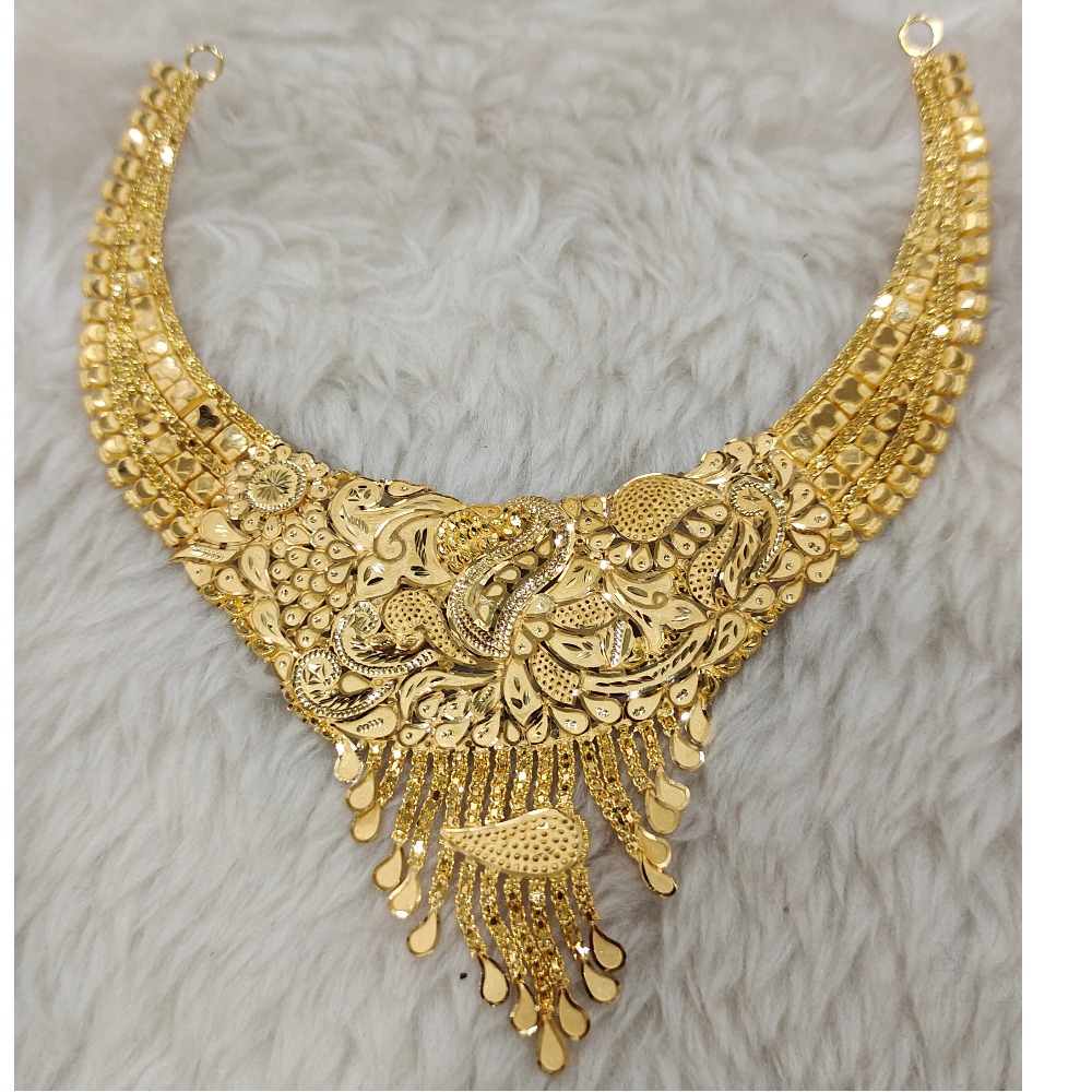 916 Gold Bridal Necklace BOC-N001