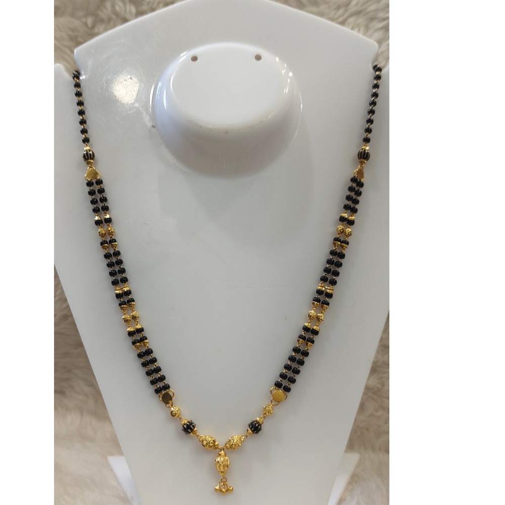 916 Gold Antique  Mangalsutra BOC-M006