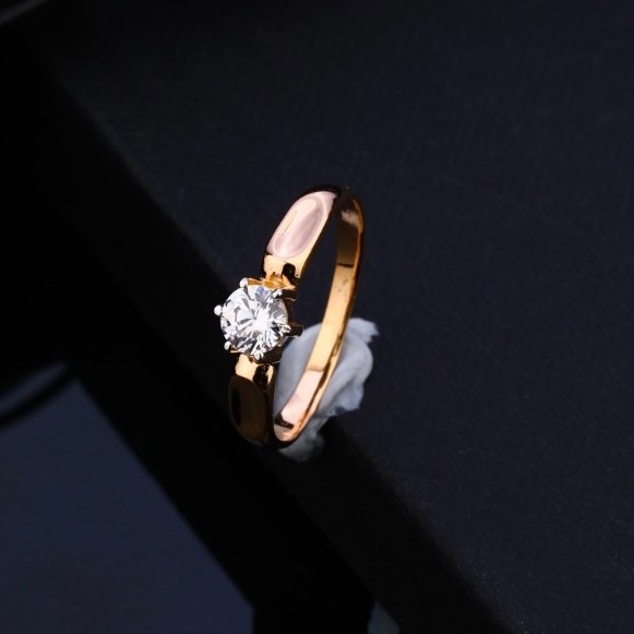 18KT Rose New Stylish Gold Ring