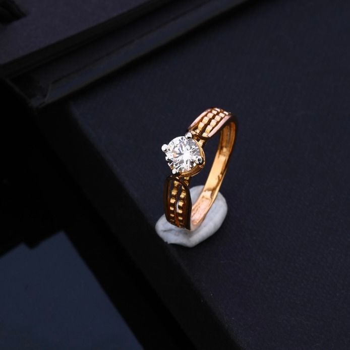 18KT Rose Gold Light Weight Ring