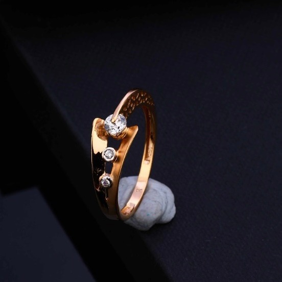 18KT Rose Gold Hallmark Ring