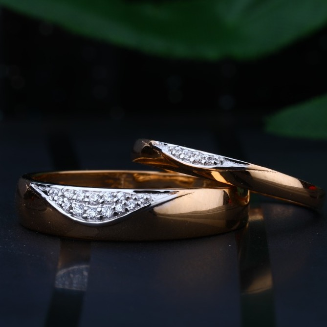 916 Delicate Gold Couple GJ-585