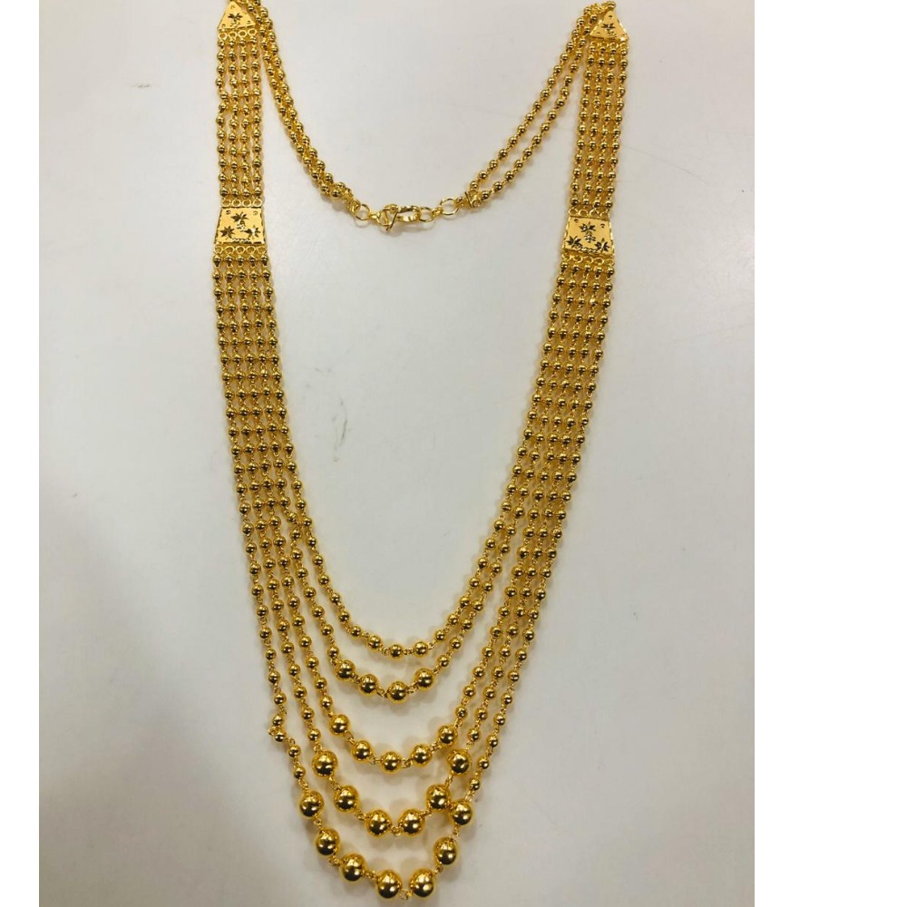 22KT Gold classic 4 layer mala gj-525