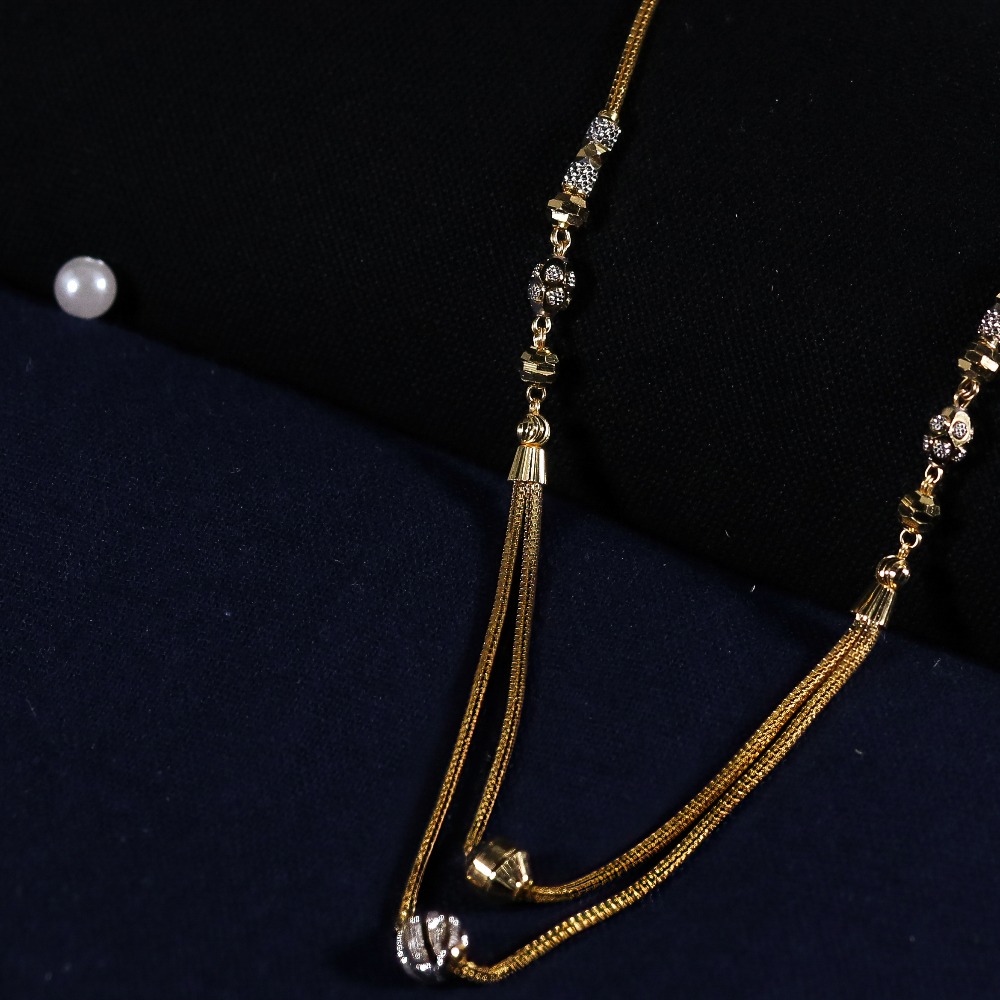 916 CZ Hallmark Gold 2 Layer Dokiya