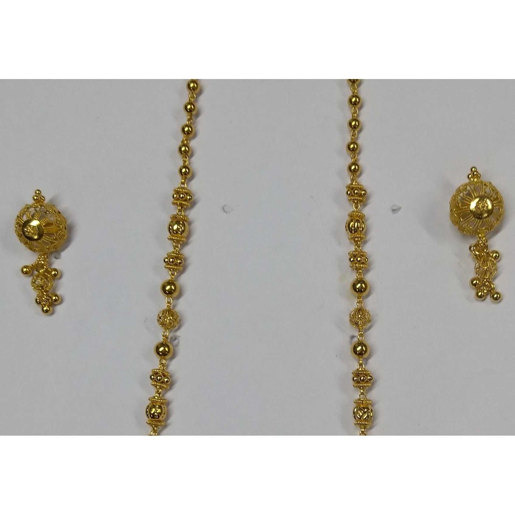 916 gold fancy Coller Dodi Pendant set akm-ps-165 - Image 3