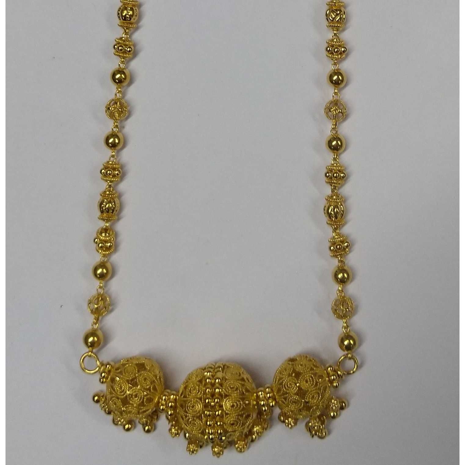 916 gold fancy Coller Dodi Pendant set akm-ps-165 - Image 2