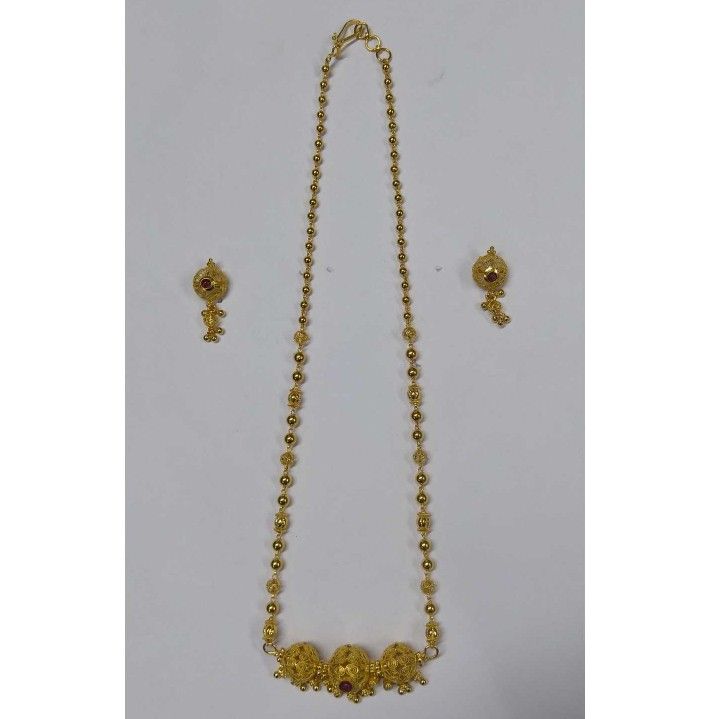 916 gold fancy Coller Dodi Pendant Set akm-ps-164