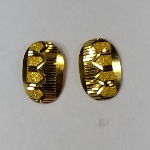 916 Gold Fancy Earrings Akm-er-156