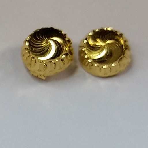 916 gold fancy earrings akm-er-155