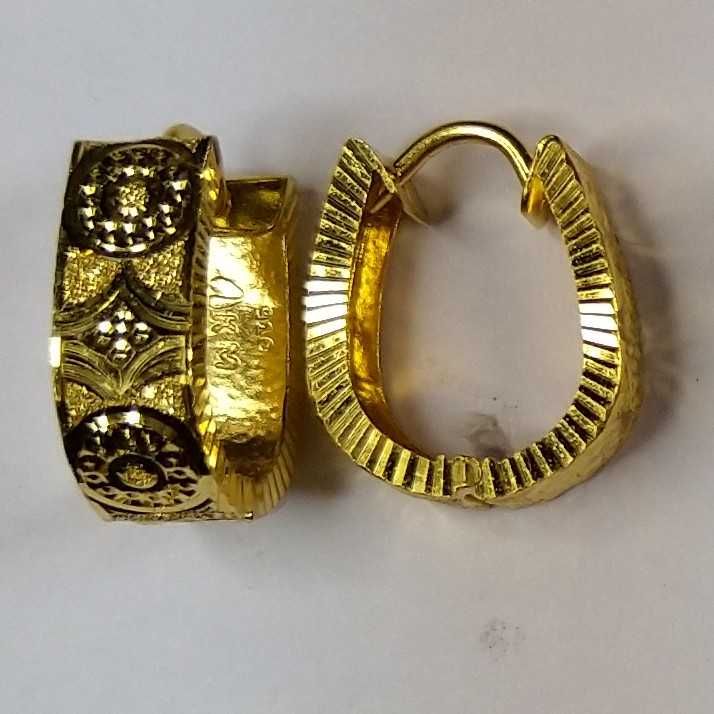 916 Gold Fancy UVbali Earrings Akm-er-142