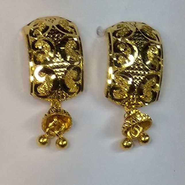 916 gold fancy jtops earrings akm-er-124