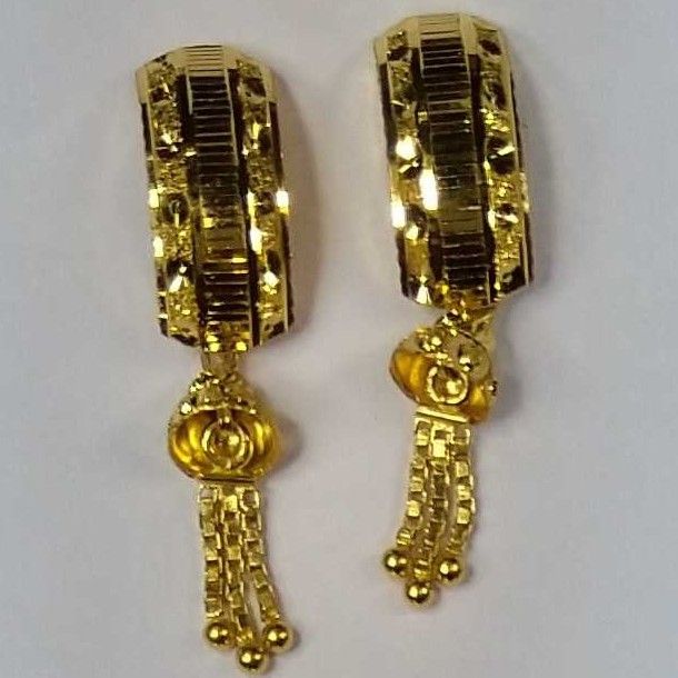 916 gold fancy jtops earrings akm-er-120