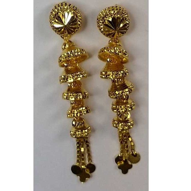 916 Gold Fancy Slowfast Earrings Akm-er-094