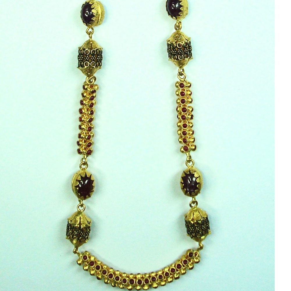 Antique kundan mala-akm-m-013 - Image 3