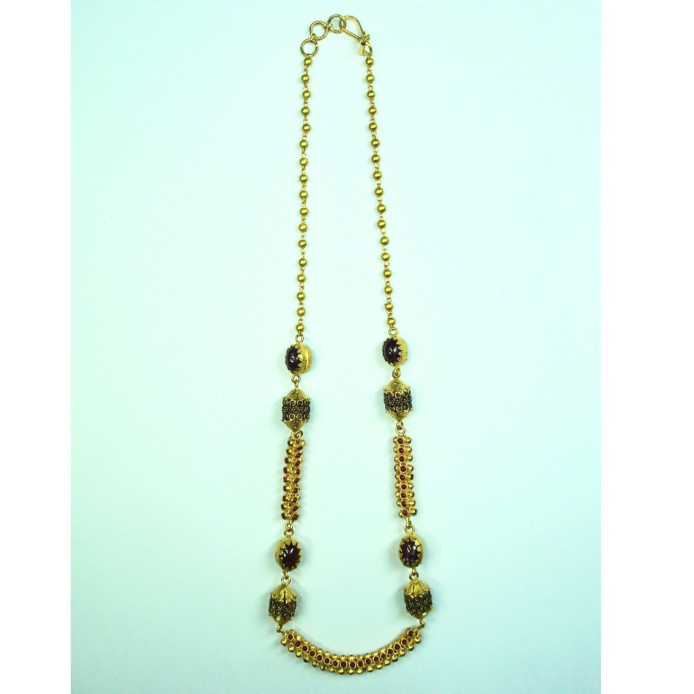 Antique kundan mala-akm-m-013 - Image 2