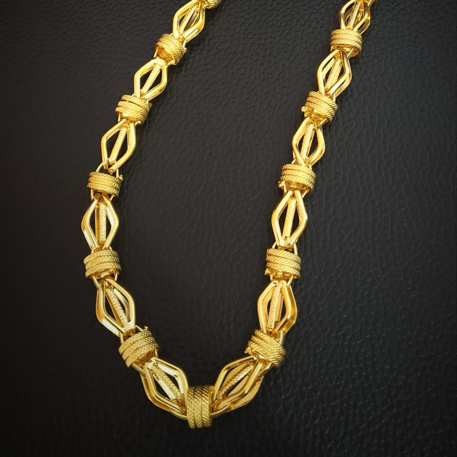 22k Hallmark Indo lotast Unique Design Chain