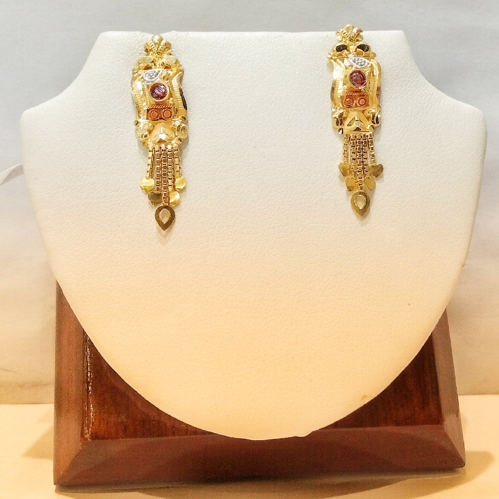 916 Hallmark Casting Rad Stone Earrings