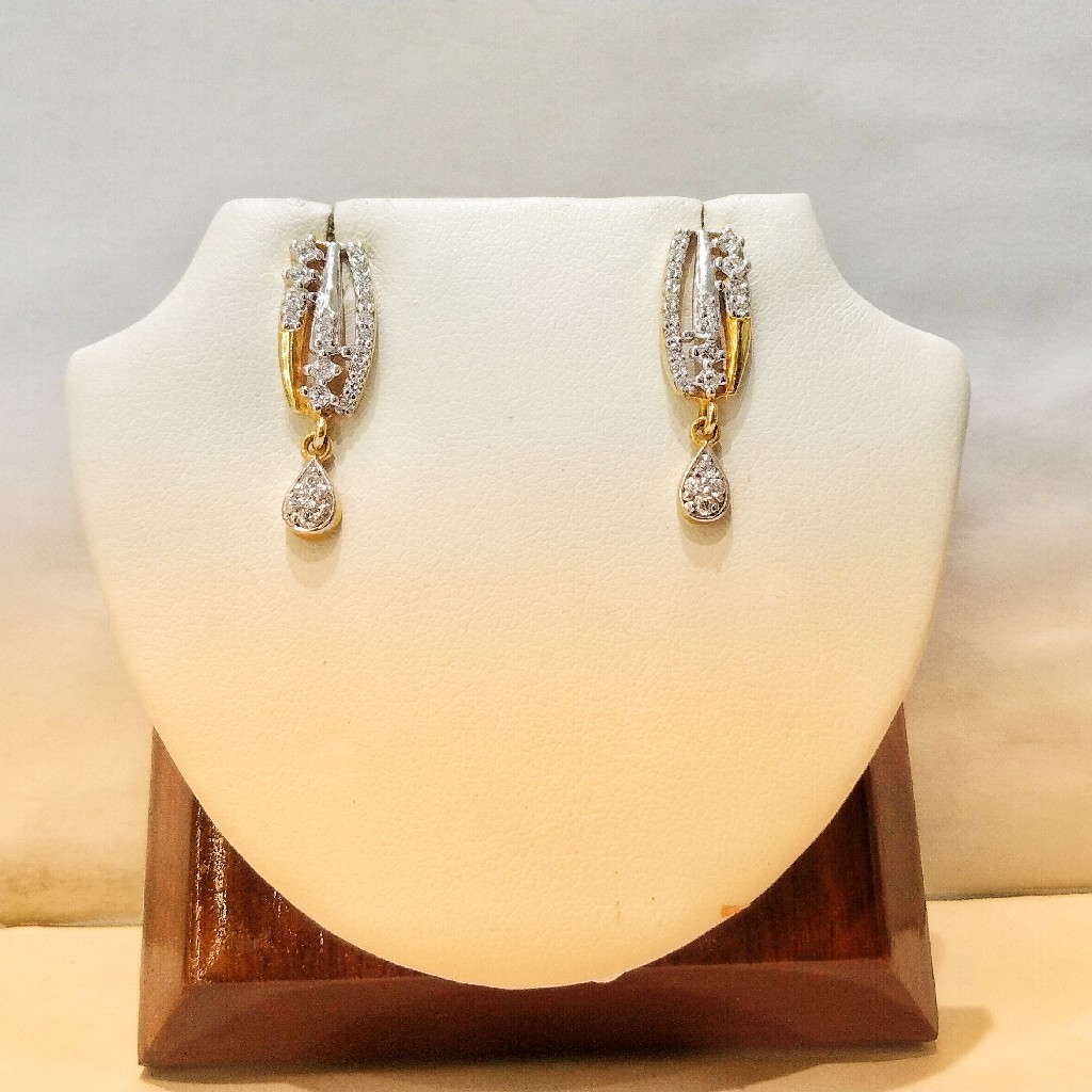 Gold 916 Hallmark Classic Design Earrings