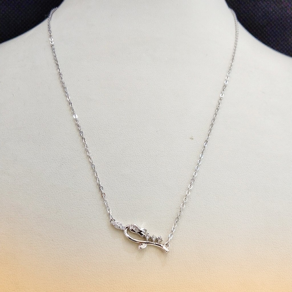 925 Sterling Silver Silver polish Classic Design Necklace