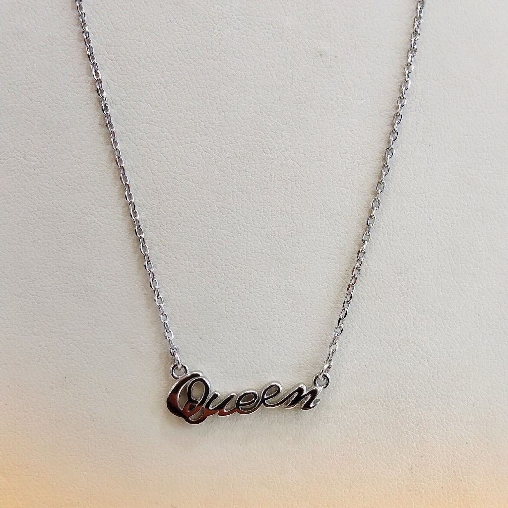 925 Sterling Silver Queen Namet Pendant Necklace For Women - Image 2