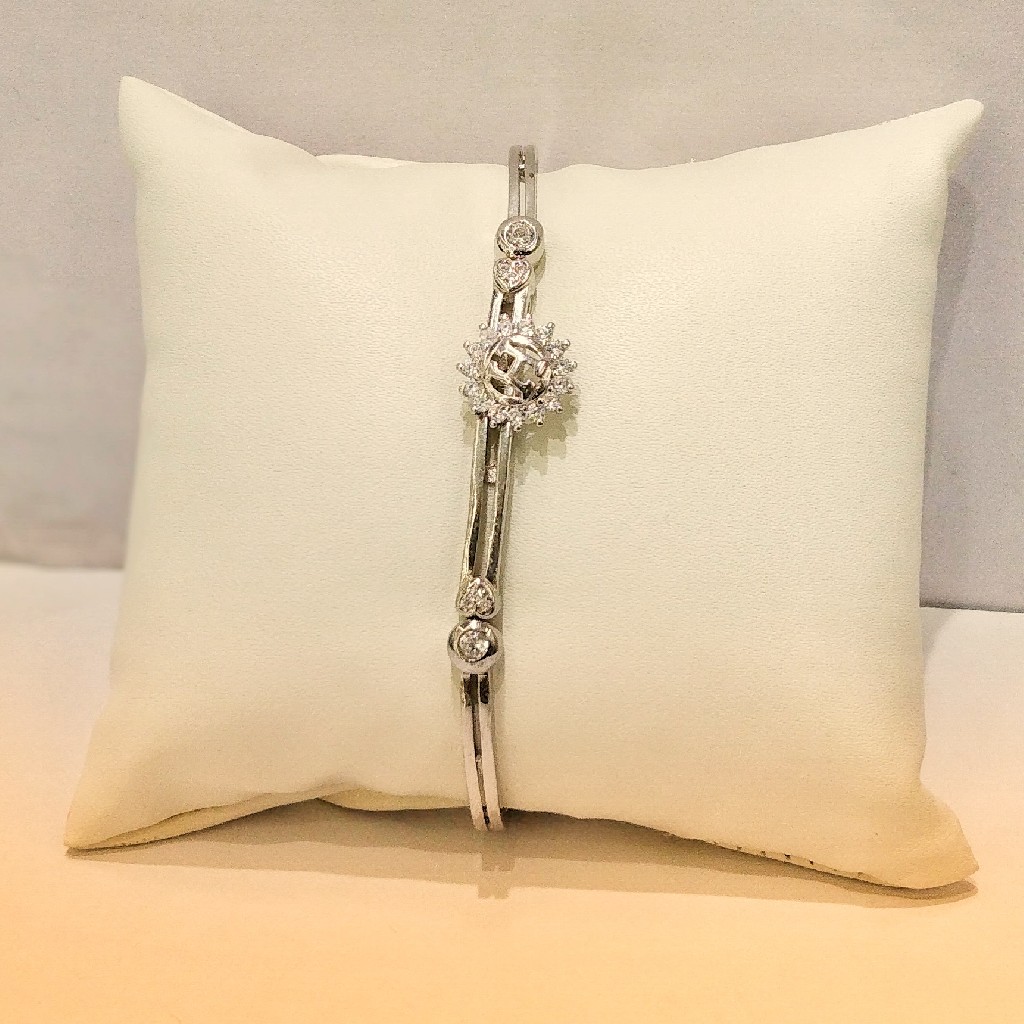 925 Sterling Silver Capital H Name Bracelet For Women