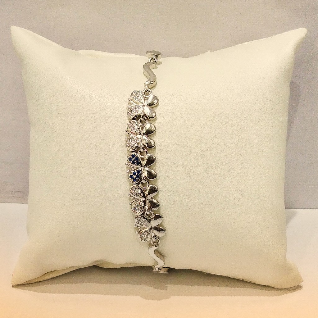 925 Sterling Silver Butterfly Design Bracelet For Women