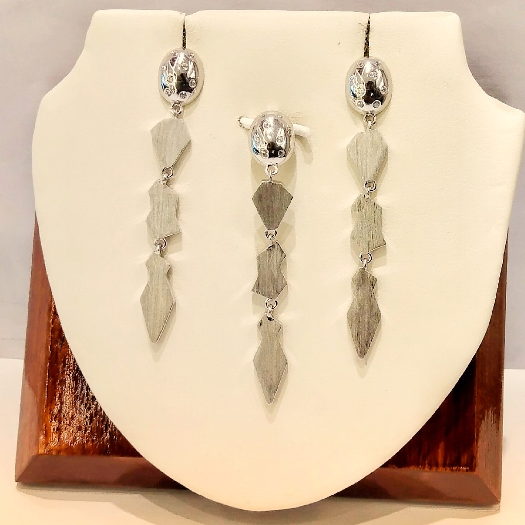 925 Sterling Silver latkan Pendant set