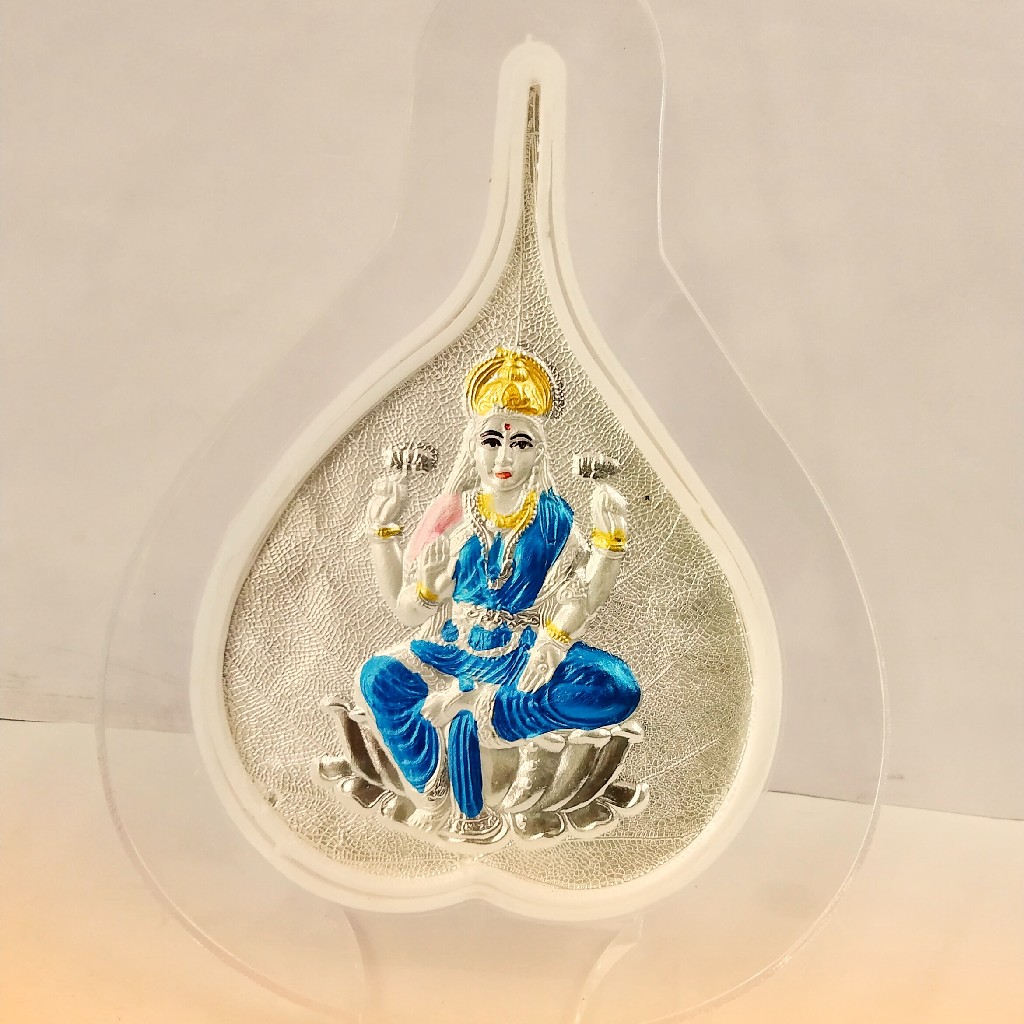 999 Silver Laxmiji Showpece For Gift