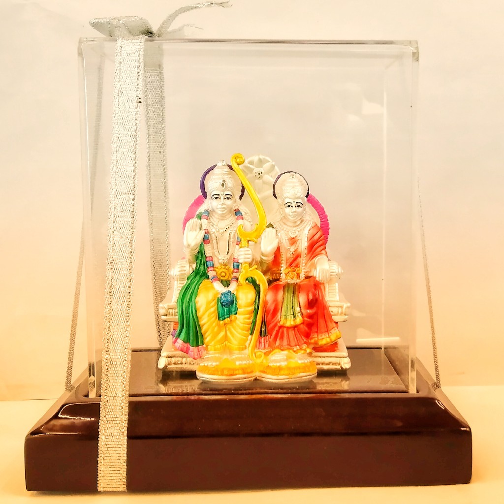 999 emerald ram - seetha silver idol