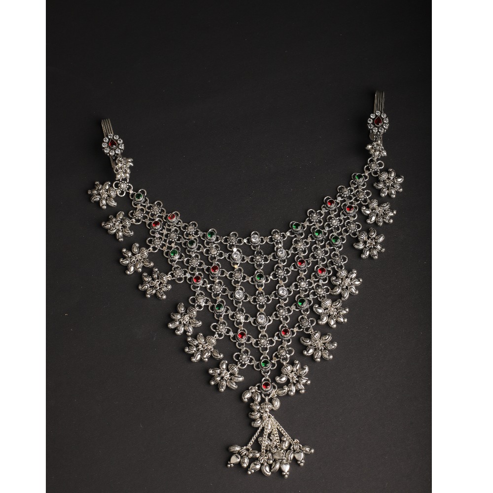 925 Sliver Antique Necklace PJ-0005