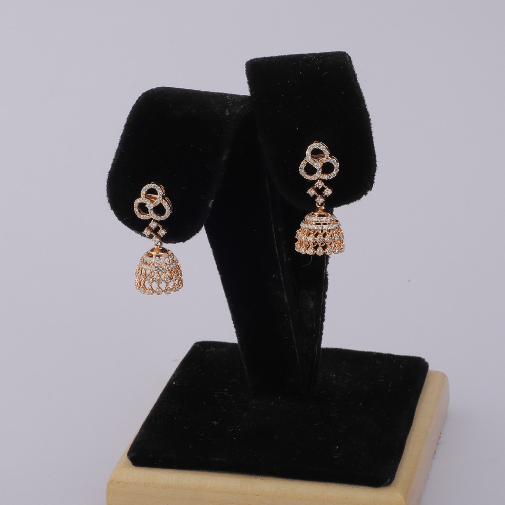 22KT Gold Modern Earring For Women PJ-35