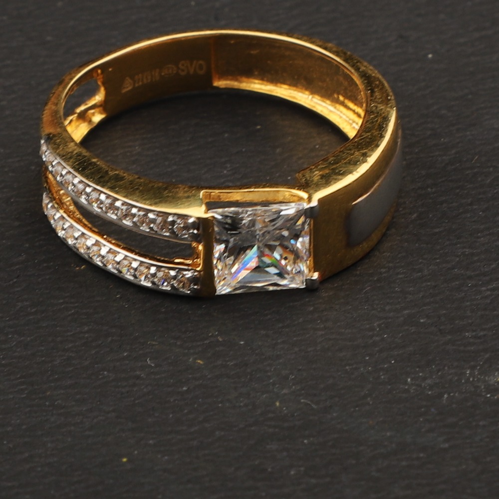 916 Gold Stylish Ring For Women PJ-219