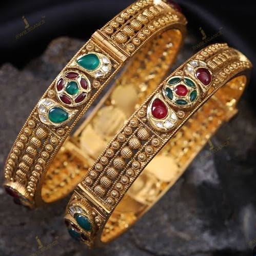 22K(916)Gold Ladies Fancy Bangles
