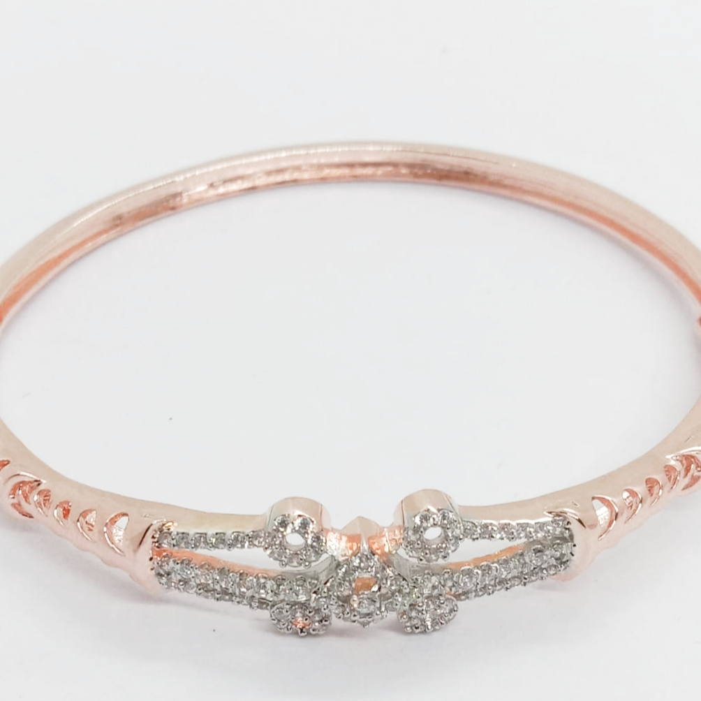 Sterling silver ladies bracelet in two tone