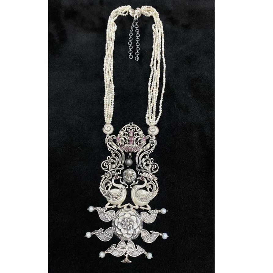 92.5% Pure Silver Compact Temple Choker PO-216-62