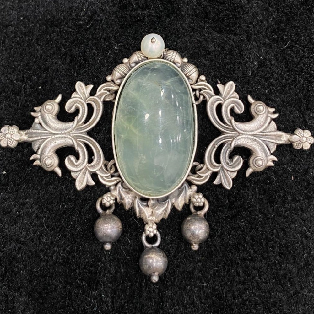 92.5% Pure Silver Compact Temple Choker PO-216-53
