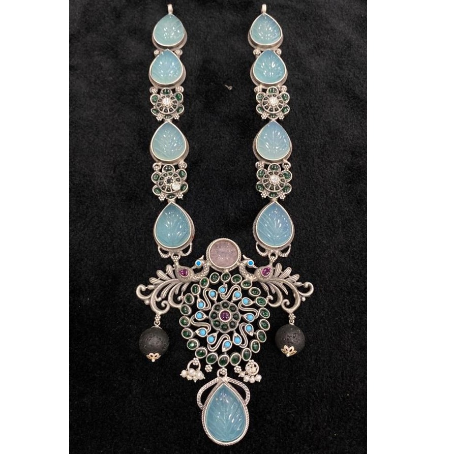 92.5% Pure Silver Compact Temple Choker PO-216-49