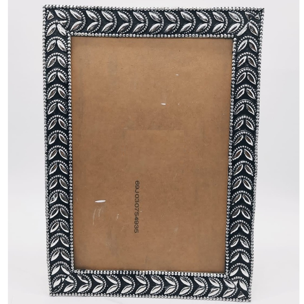 925 Pure Silver Photo Frame In Antique Nakashii work PO-171-24