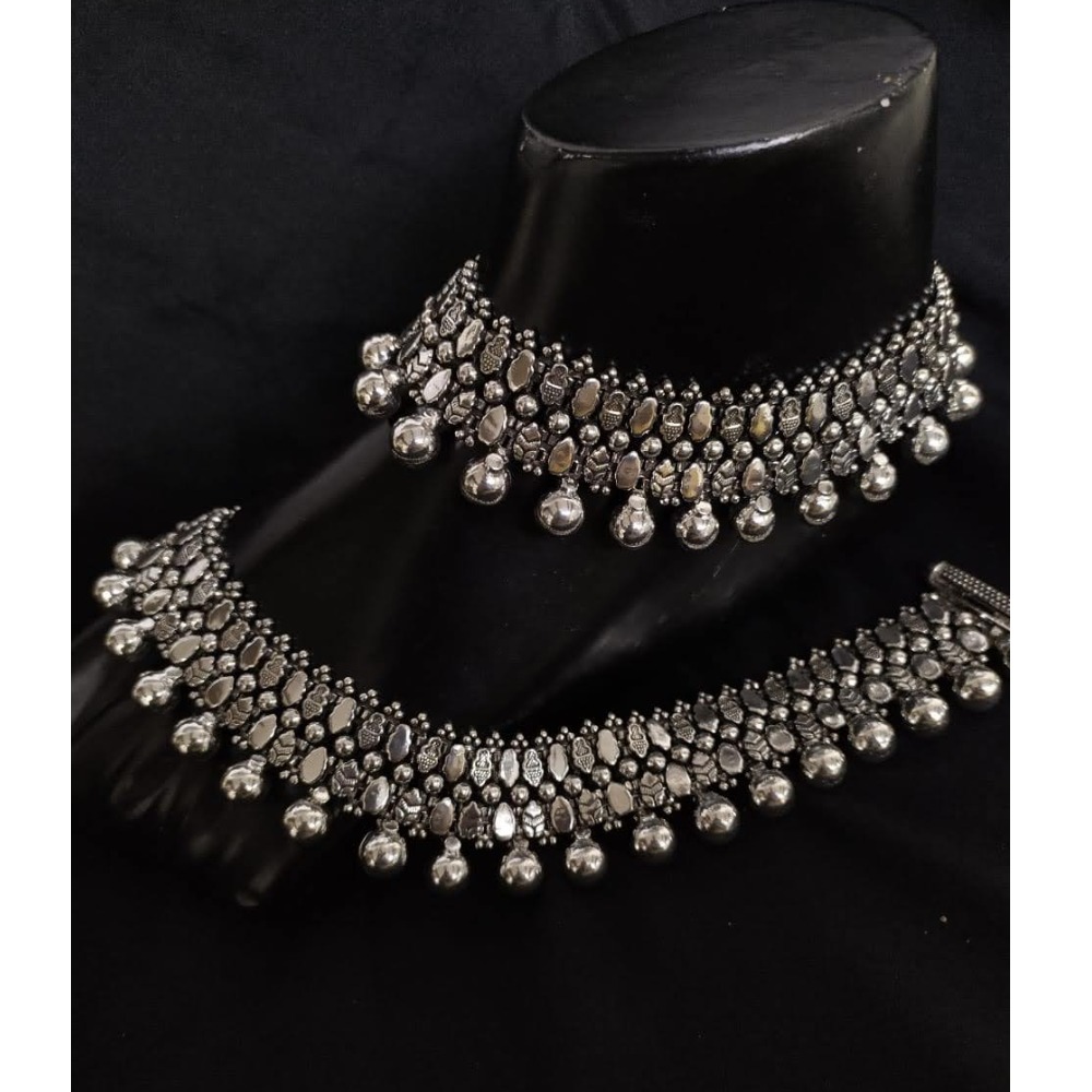 925 Pure Silver Antique Payal Handmade PO-208-21