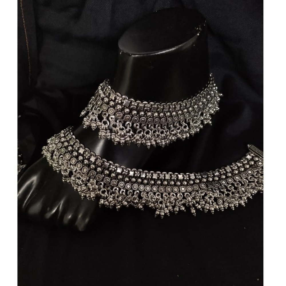 925 Pure Silver Antique Payal Handmade PO-208-20