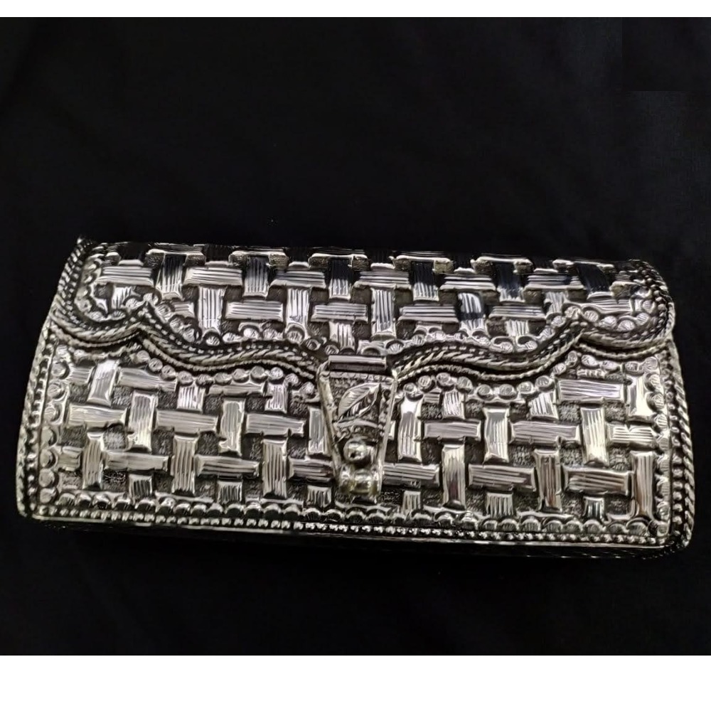 925 pure silver ladies clutch in fine nakashii po-164-13