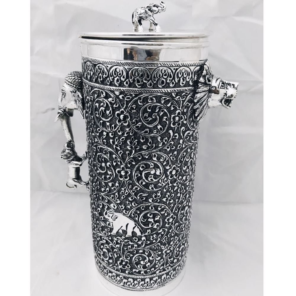 925 Pure Silver Designer Jug With Lion Face PO-247-11