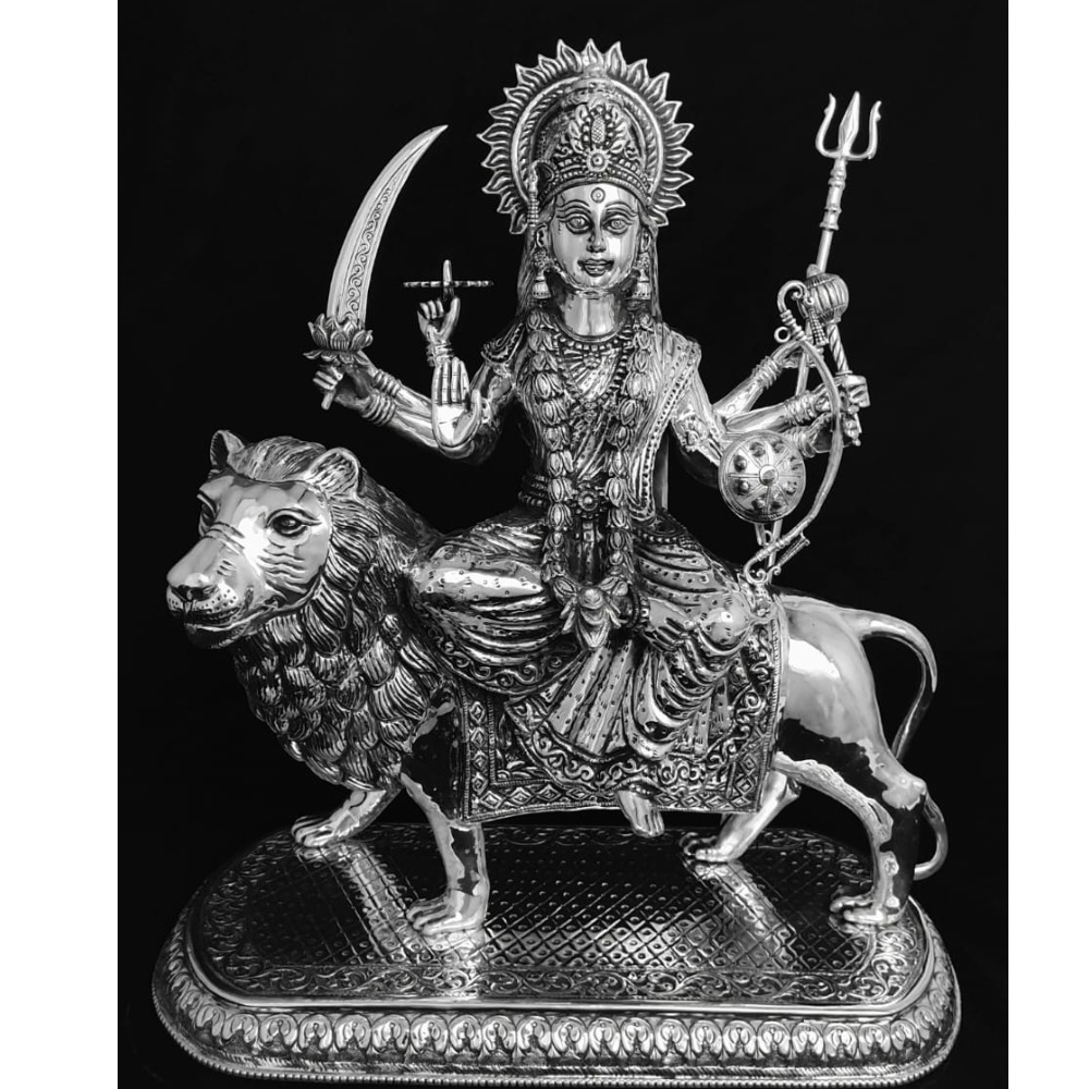 Durga Idol in Antique Finish PO-174-16
